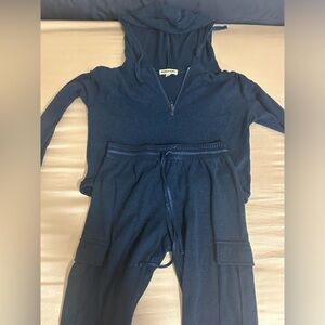 Navy Blue tracksuit- size small